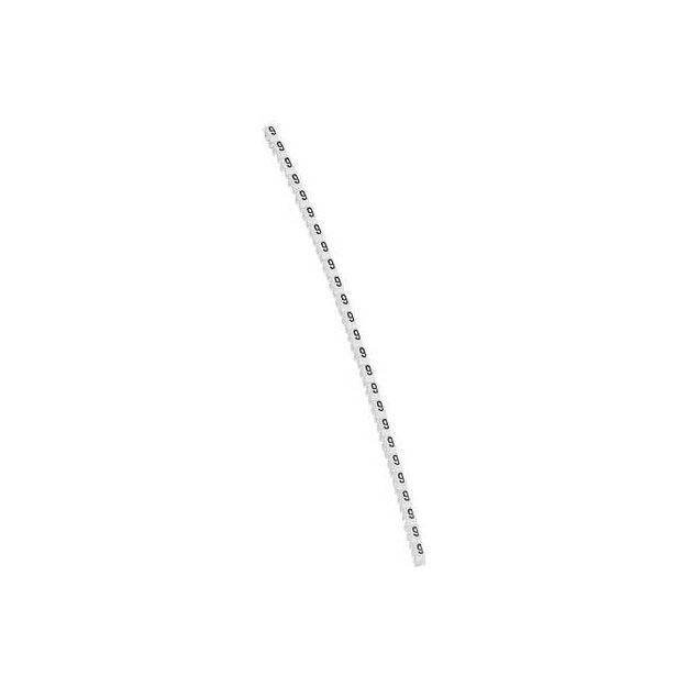 Legrand 038109 Kennzeichnungssystem CAB 3 für Leiterquerschnitt 0,15 bis 0,5 mm² Ziffer:9 Weiß