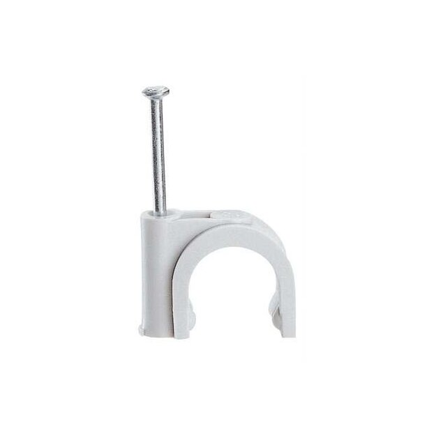 Legrand 031530 Nagelschelle Kabel 12-mm Grau
