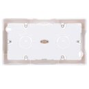 Legrand 776182 Aufputzgehäuse 2-fach Creo Ultraweiß