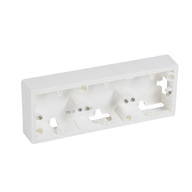 Legrand 776183 Aufputzgehäuse 3-fach Creo Ultraweiß