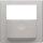 Berker 80960421 Abdeckung für KNX Bewegungsmelder-Modul Q.1/Q.3 Alu samt
