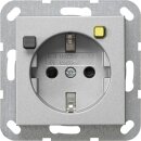Gira 267726 FI-Schutzsteckdose 30 mA Shutter System 55...