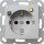 Gira 267726 FI-Schutzsteckdose 30 mA Shutter System 55 Farbe Alu