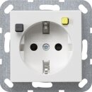 Gira 267727 FI-Schutzsteckdose 30 mA Shutter System 55...
