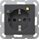 Gira 267728 FI-Schutzsteckdose 30 mA Shutter System 55...