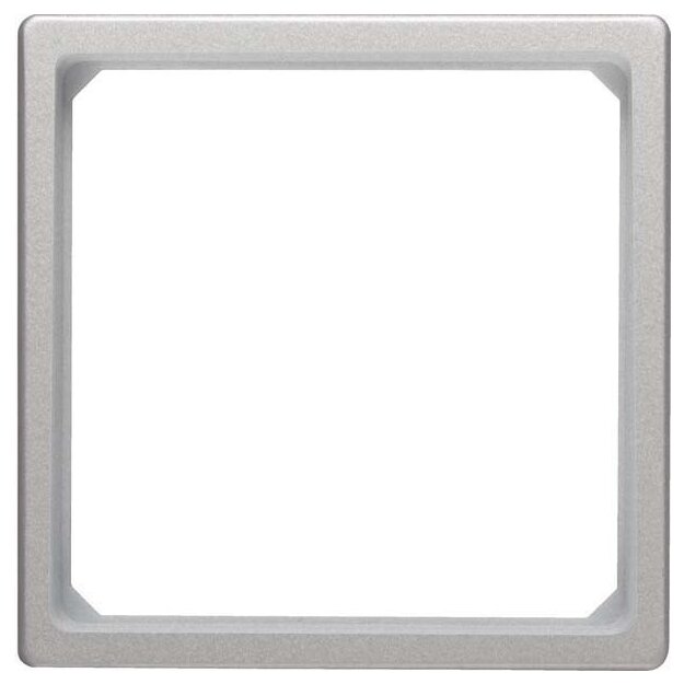 Berker 11096074 Adapterring für Zentralstück 50 x 50 mm Q.1/Q.3 Alu samt lackiert