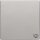 Berker 16206044 Wippe mit Aufdruck Symbol Licht Q.1/Q.3 Alu samt lackiert