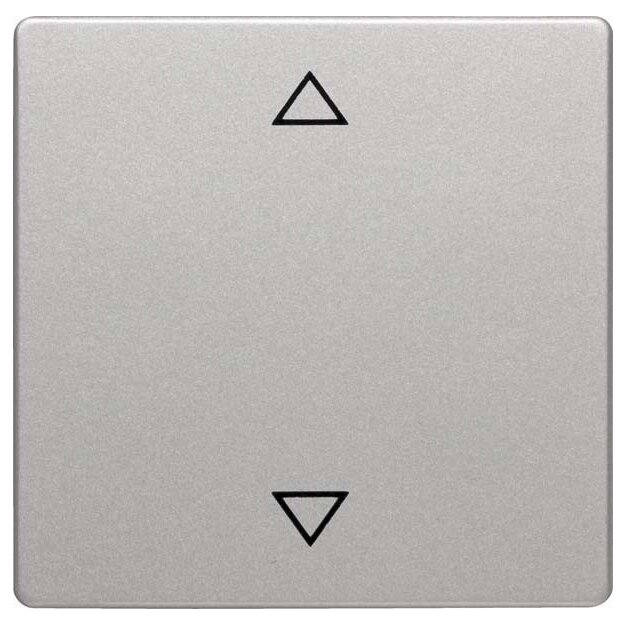 Berker 16206074 Wippe mit Aufdruck Symbol Pfeile Q.1/Q.3 Alu samt lackiert