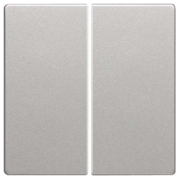 Berker 16236084 Wippe 2-fach Q.1/Q.3 Alu samt lackiert