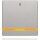 Berker 16246084 Wippe mit Oranger Linse und Aufdruck 0 Q.1/Q.3 Alu samt lackiert