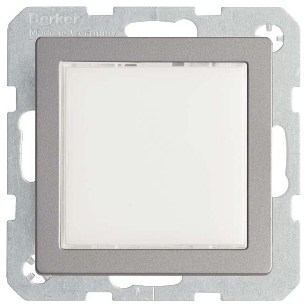 Berker 29536084 LED-Signallicht Weiße Beleuchtung Q.1/Q.3 Alu Samt lackiert