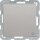 Berker 47516084 Steckdose SCHUKO mit Klappdeckel Q.1/Q.3 Alu Samt lackiert