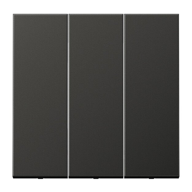 Jung AL993AN Wippe für 3fach Schalter (lackiertes Aluminium) Anthrazit Serie LS