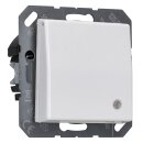 Jung AS1520BFKLKOWW SCHUKO-Steckdose mit Klappdeckel (Thermoplast bruchsicher) Alpinweiß Serie AS