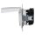 Jung AS1520BFKLKOWW SCHUKO-Steckdose mit Klappdeckel (Thermoplast bruchsicher) Alpinweiß Serie AS