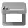 Jung CD590BFKLSLGR Klappdeckel m. Sicherheitsschloss (Thermoplast bruchsicher) Grau Serie CD