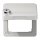Jung CD590BFKLSLLG Klappdeckel m. Sicherheitsschloss (Thermoplast bruchsicher) Lichtgrau Serie CD