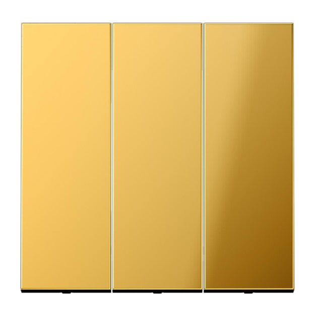 Jung GO993 Wippe für 3fach Schalter (Metall PVD-beschichtet) Goldfarben