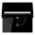 Jung LS1520BFNAKLSW SCHUKO Steckdose m.Schriftfeld u.Klappdeckel (Thermoplast bruchsicher) Schwarz Serie LS