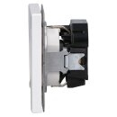 Jung LS1520NAKOWW SCHUKO-Steckdose m. NA u. Funktionsanzei Alpinweiß Serie LS