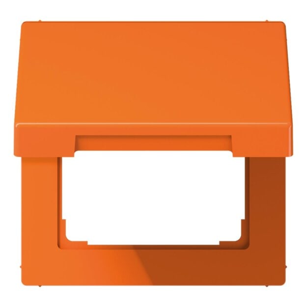 Jung LS990BFKLO Klappdeckel (Thermoplast bruchsicher) Orange Serie LS