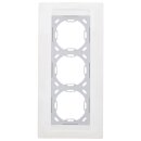 Jung PA983G125-0 Einputzadapter 3fach, putzbündig Serie LS