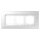 Jung PA983G125-3 Einputzadapter 3fach, erhaben Serie LS