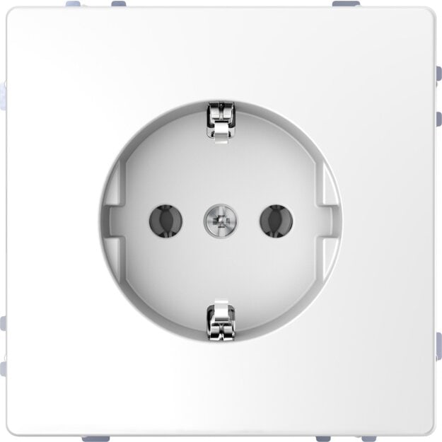 Merten MEG2301-6035 SCHUKO-Steckdose Steckklemmen Lotosweiß System Design