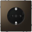 Merten MEG2301-6052 SCHUKO-Steckdose Steckklemmen...