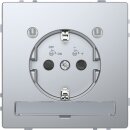 Merten MEG2304-6036 SCHUKO-Steckdose mit Lichtauslass und...