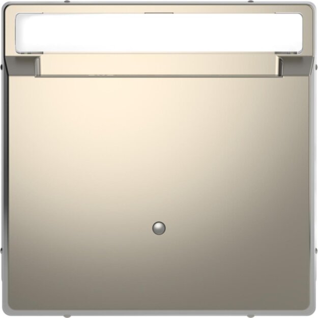 Merten MEG3854-6050 Card-Schalter mit Schriftfeld Nickelmetallic System Design