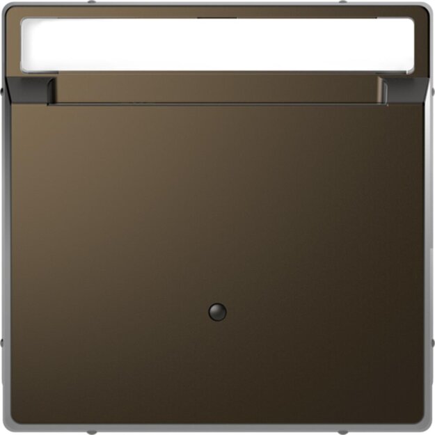 Merten MEG3854-6052 Card-Schalter mit Schriftfeld Moccametallic System Design