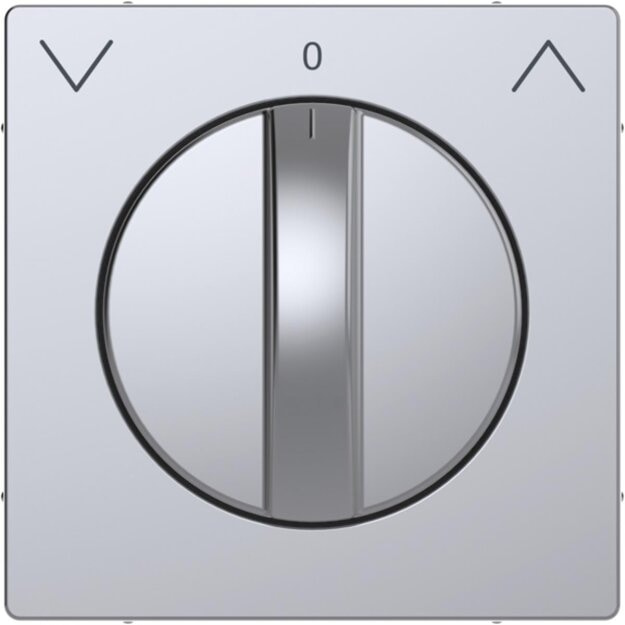 Merten MEG3875-6036 Zentralplatte für Rollladen-Tast-Rastschalter-Einsatz Edelstahl System Design