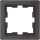 Merten MEG4010-6503 D-Life Glas Rahmen 1-fach Onyxschwarz