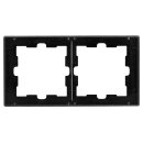 Merten MEG4020-6550 D-Life Metall Rahmen 2-fach Nickelmetallic