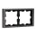Merten MEG4020-6550 D-Life Metall Rahmen 2-fach Nickelmetallic