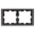 Merten MEG4020-6550 D-Life Metall Rahmen 2-fach Nickelmetallic