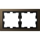 Merten MEG4020-6552 D-Life Metall Rahmen 2-fach...