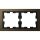Merten MEG4020-6552 D-Life Metall Rahmen 2-fach Moccametallic