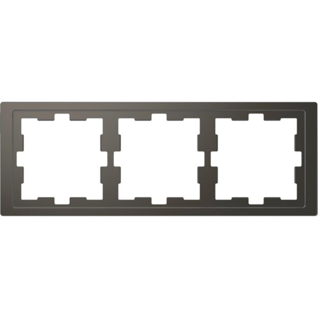 Merten MEG4030-6534 D-Life Rahmen 3-fach Anthrazit