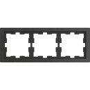 Merten MEG4030-6547 D-Life Stein Rahmen 3-fach Schiefer...