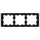 Merten MEG4030-6550 D-Life Metall Rahmen 3-fach Nickelmetallic
