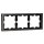 Merten MEG4030-6550 D-Life Metall Rahmen 3-fach Nickelmetallic
