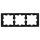 Merten MEG4030-6550 D-Life Metall Rahmen 3-fach Nickelmetallic