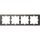 Merten MEG4040-6534 D-Life Rahmen 4-fach Anthrazit