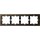 Merten MEG4040-6552 D-Life Metall Rahmen 4-fach Moccametallic