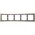 Merten MEG4050-6550 D-Life Metall Rahmen 5-fach Nickelmetallic