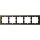Merten MEG4050-6552 D-Life Metall Rahmen 5-fach Moccametallic