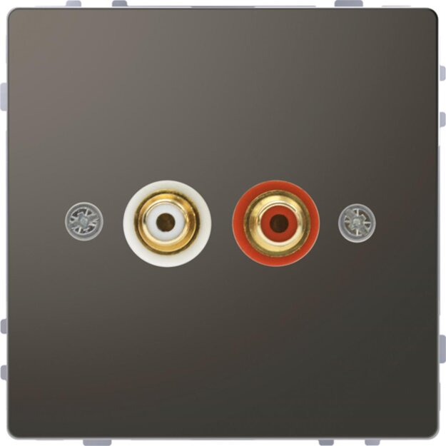 Merten MEG4350-6034 Steckdose für Audio Anschluss Anthrazit System Design