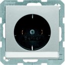 Berker 47506084 Steckdose SCHUKO mit Beschriftungsfeld...